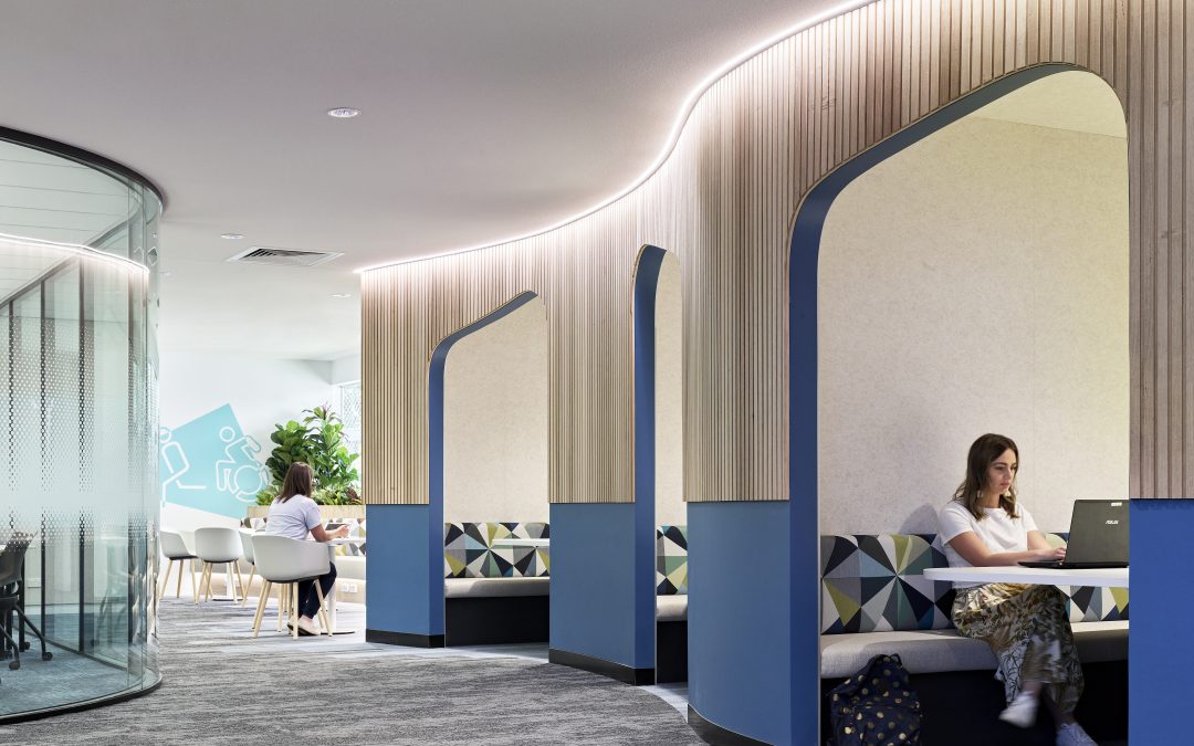 Modular carpeting laying pathways to excellence at QUT College